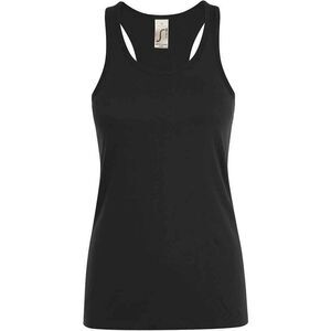SOLS Womens/Ladies Justin Tank Top / Deep Black